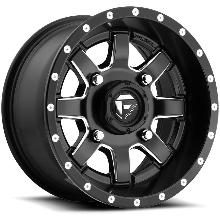 UTV Fuel D538 16X7 4X137 MT-BLK-MIL 13MM - D5381670A644