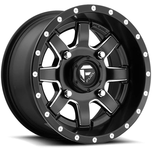 UTV Fuel D538 16X7 4X137 MT-BLK-MIL 13MM - D5381670A644