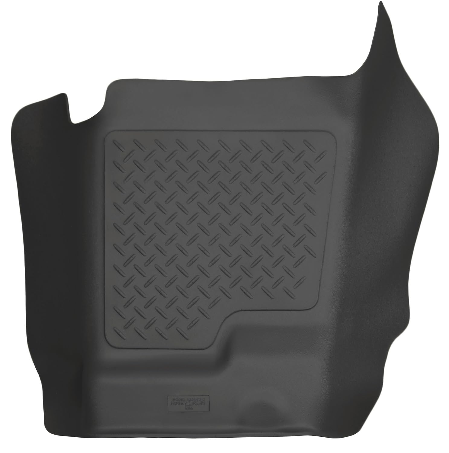 Husky Liners Floor Mats Weatherbeater | Fits Various 2007-2014 Chevrolet Silverado & GMC Sierra Crew & EXT Cab, Avalanche, Suburban, Yukon, Tahoe | Center Hump, 1-pc Black - 82281