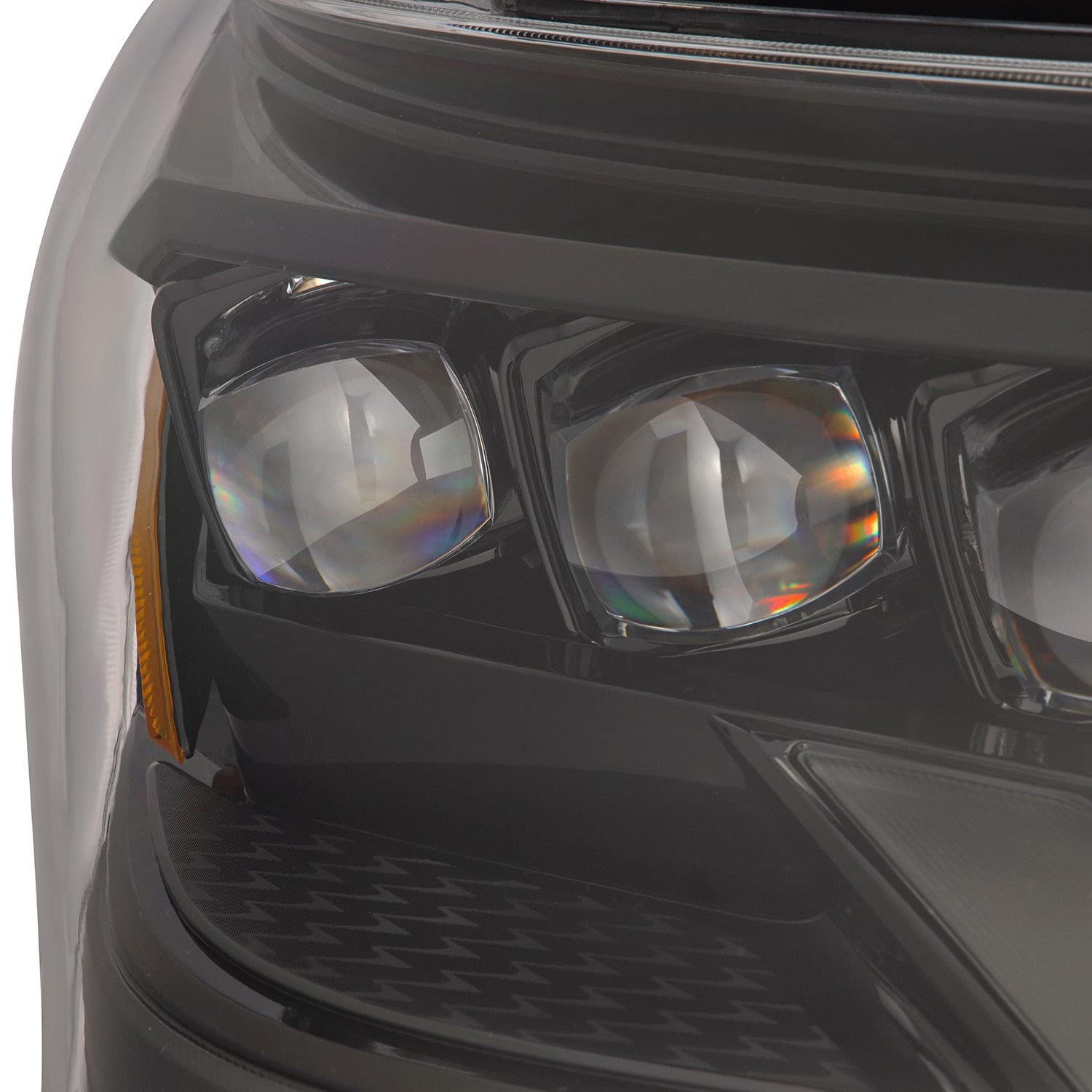 NOVA LED Proj Headlights Alpha Black w/Activ Light/Seq Signal 14-19 Lexus GX460 (Non-AFS)