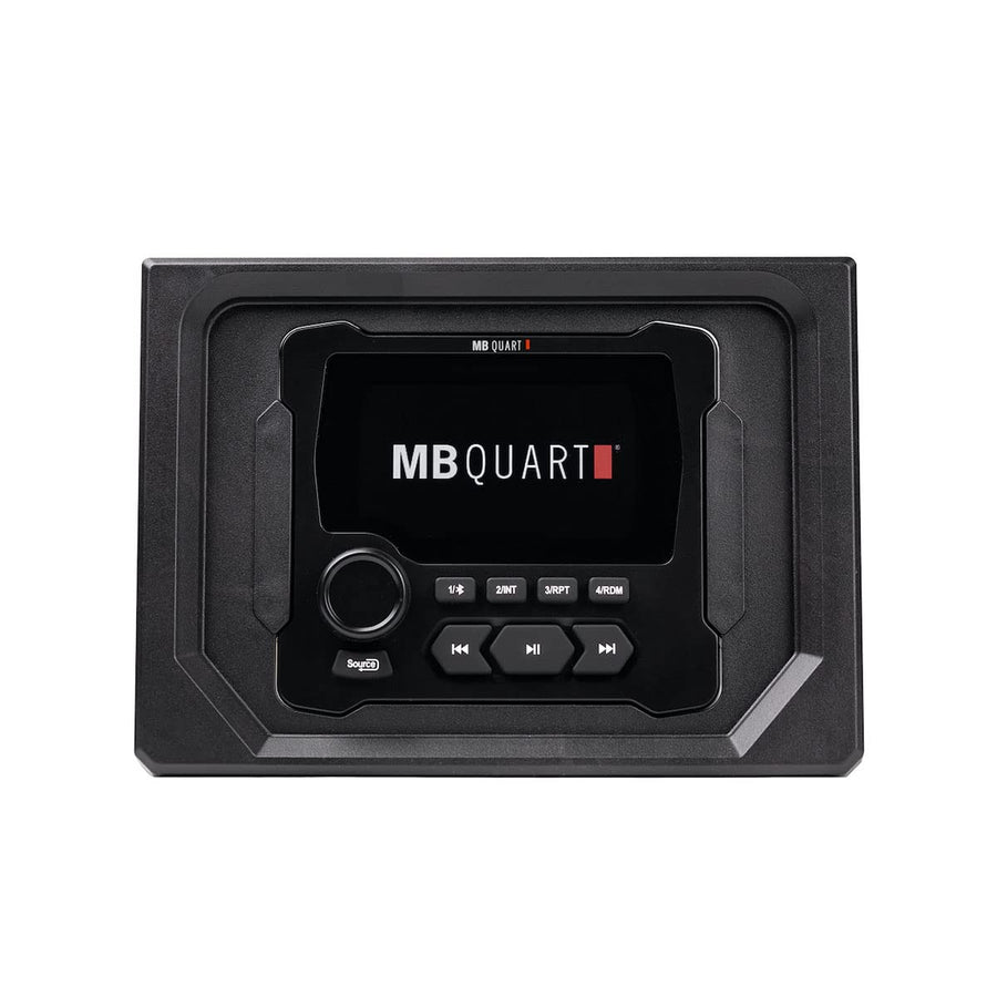 MB Quart Digital Media Receiver Stage 1 Compatible with Polaris General, Designed for Ride Command, 160 Watt, UTV, Tuned Audio Package, Bluetooth