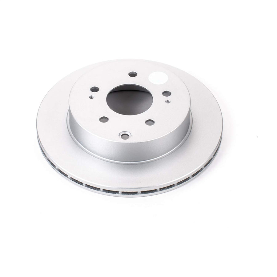 Power Stop JBR1172EVC Evolution rear Genuine Geomet® Coated Brake Rotor For Mitsubishi Eclipse 2006-2012, Mitsubishi Galant 2007-2009 [Model Specific]