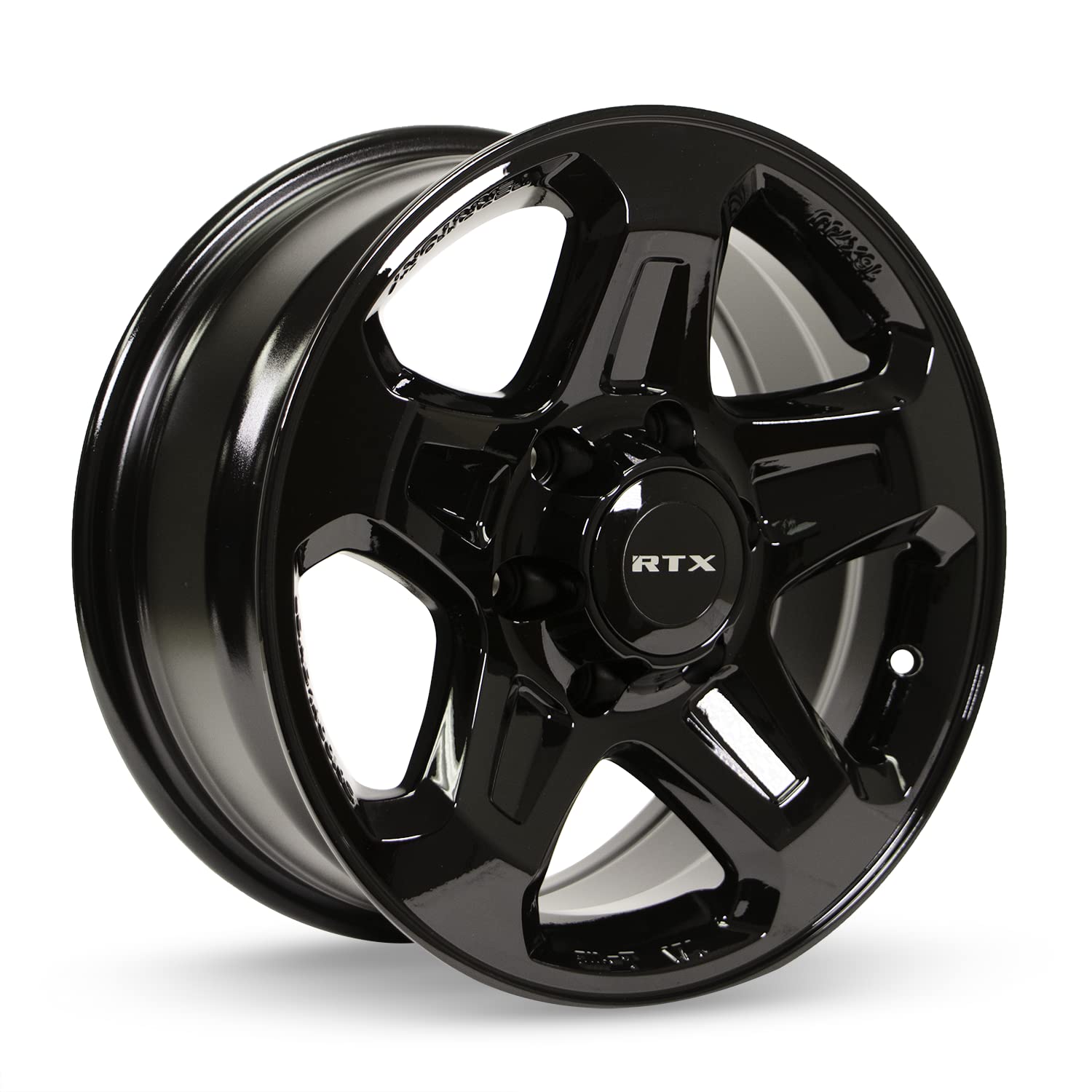 RTX® Courier • 082740 • Gloss Black • 16x7 6x130 ET30 CB84.1