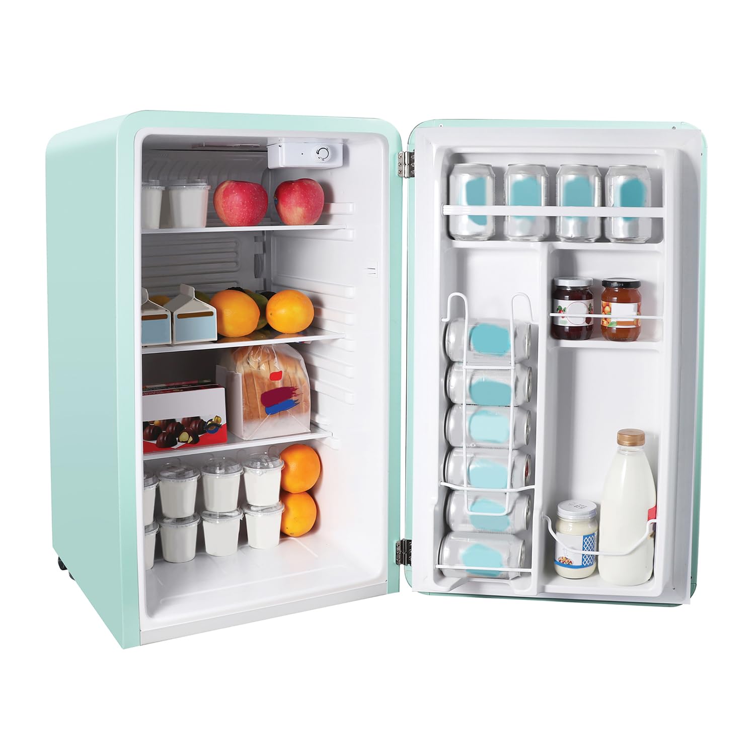 Compact Magic Chef MCR32CHM Refrigerator, Green