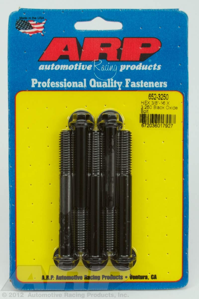 Hex ARP (652-3250) Oxide Bolt, Black