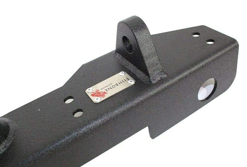 Jeep Rear Bumper W/Step Fishbone Offroad 97-06 Wrangler TJ Piranha Series FB22072
