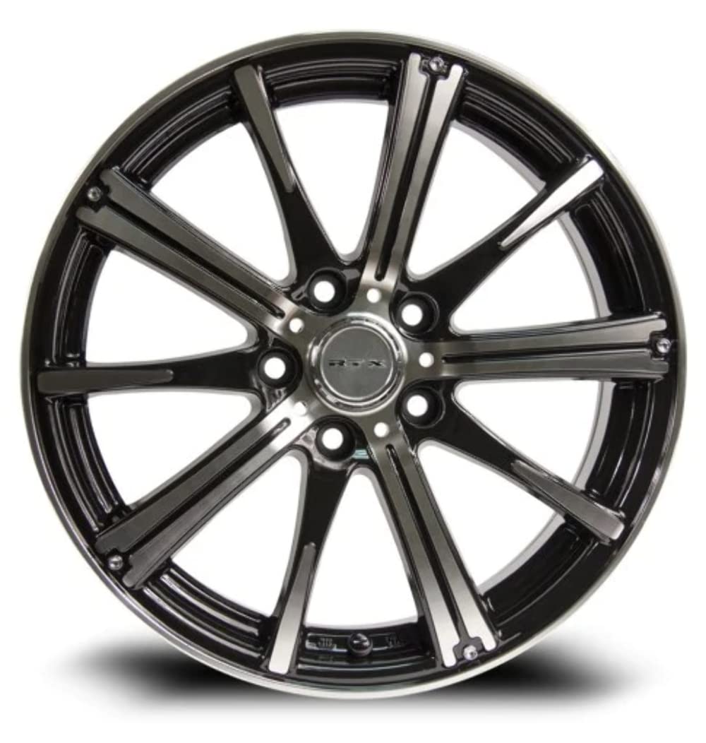 15X6 SPARK, 4X100, 45, 73.1, BLACK MACHINED 081005