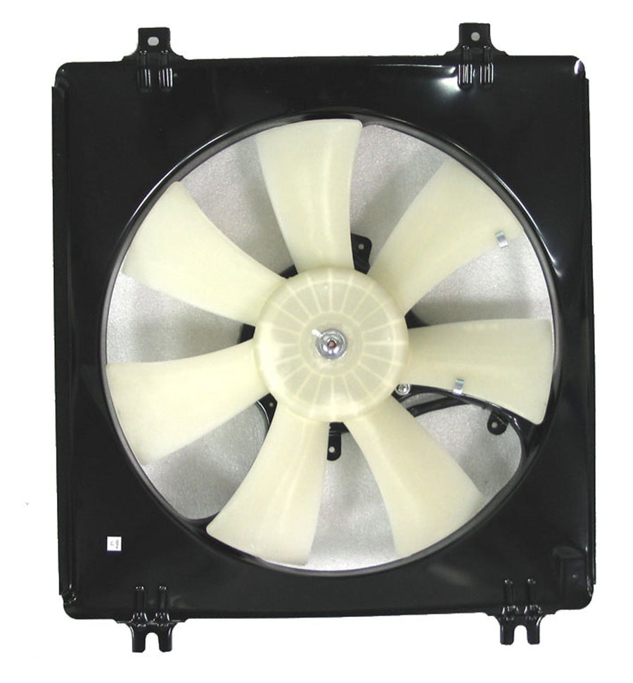 Passenger Side DEPO 317-55043-101 Replacement A/C Condenser Fan Assembly