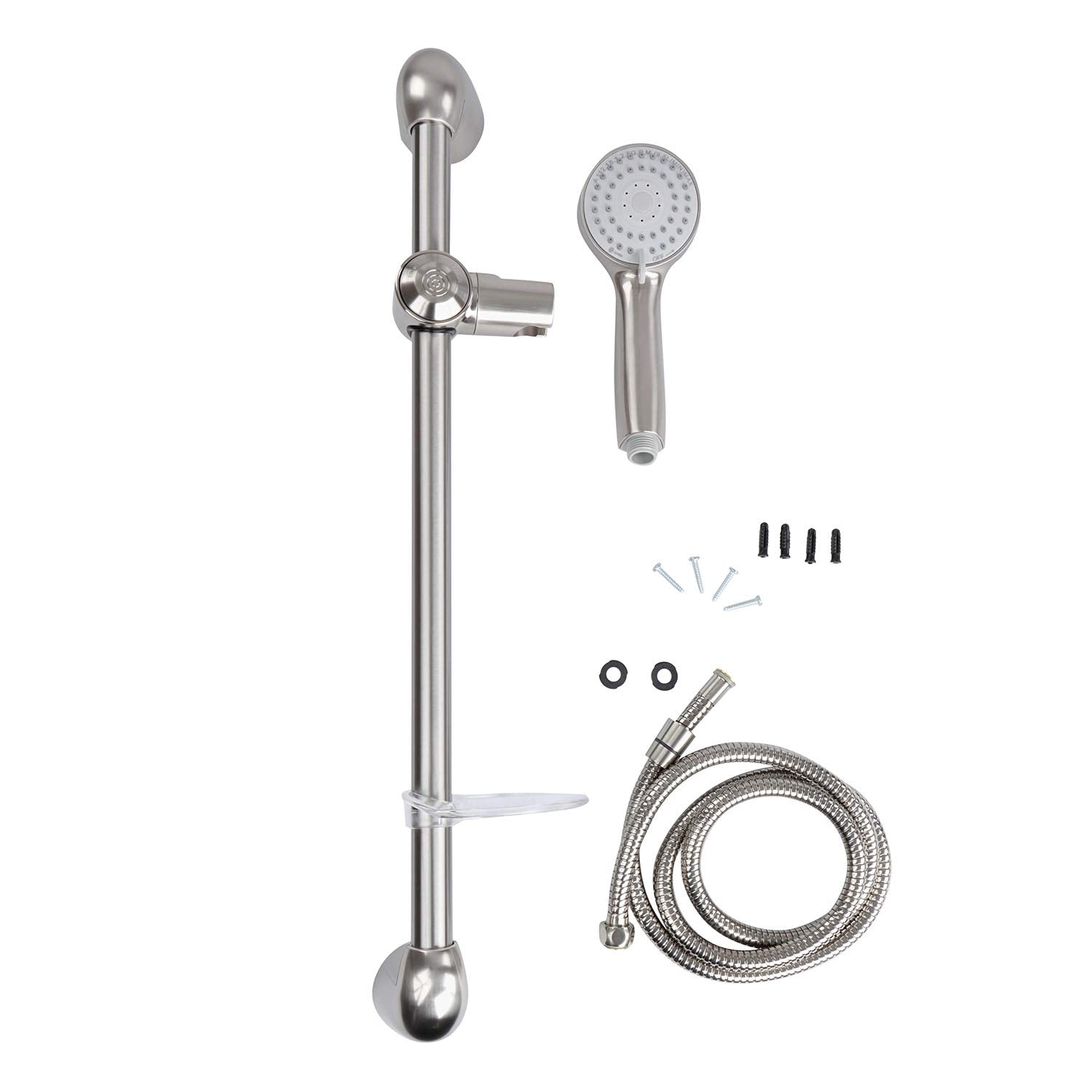 Empire Faucets 21" Durable Metal SLDBR-2MTL-BN-A RV Shower Slide Bar - Brushed Nickel