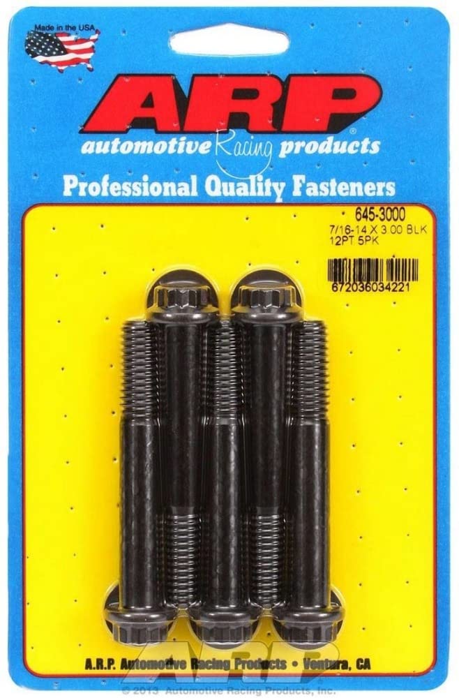 Bolt Kit ARP 12pt 5pk 7/16-14 x 3.000