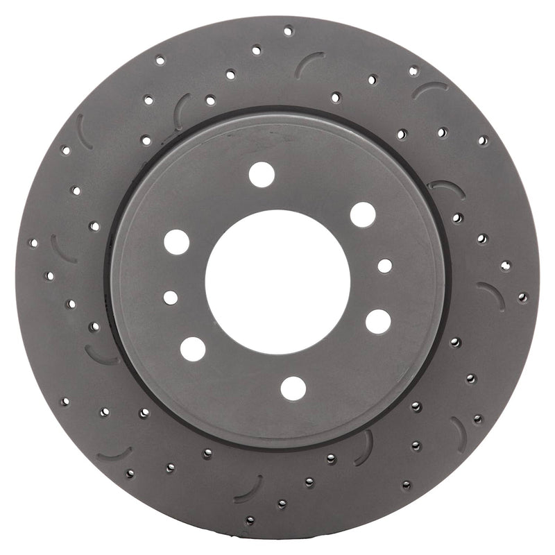 Hawk Performance Cross-Drilled and Slotted HTC4267 Talon Rotors
