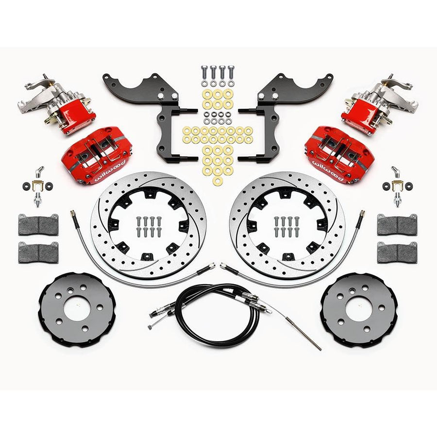 MC4 Rear Kit, NDPR 12.19, Drilled, Red