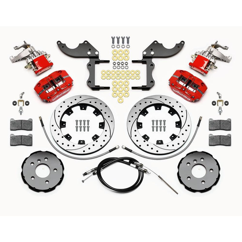 MC4 Rear Kit, NDPR 12.19, Drilled, Red