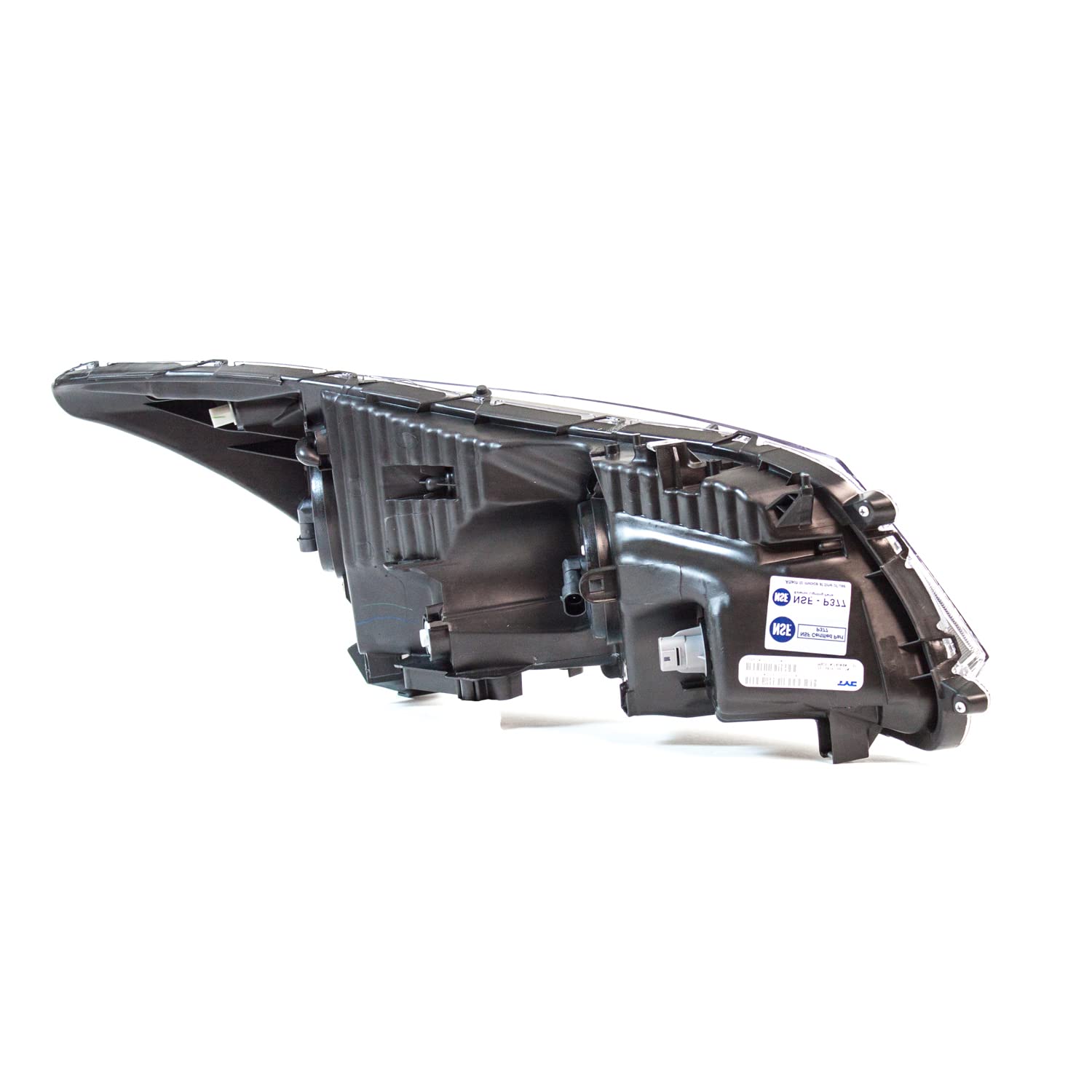 Left TYC Headlight Assembly Compatible with 2008-2012 Honda Accord