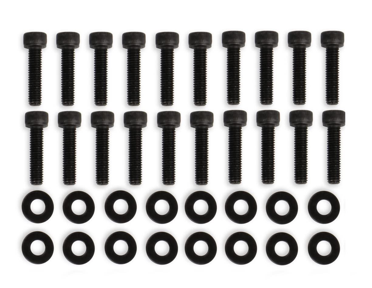 Mrg Fab Mr. Gasket V/C Hardware Hemi-Blk Gen3