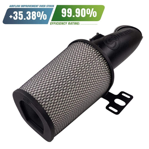 Open Air Intake S&B Filters 75-6000D for 2011-2016 Ford Powerstroke 6.7L (Dry Extendable Filter)