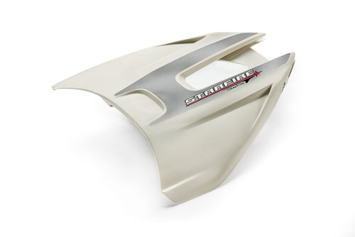 HYDROFOILS STINGRAY - Starfire Hydrofoils for 40-300 hp Boats (White) - No-Drill Engine Stabilizer Fins for Outboard/Outdrive Motors - Made in The USA