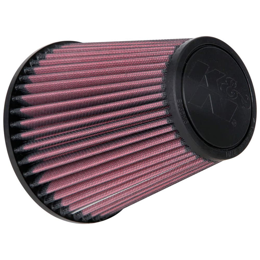 High-Flow K&N Original Lifetime Universal Clamp-On Air Filter: High Performance, Premium, Washable: Flange Diameter: 3.5 In, Filter Height: 6 In, Flange Length: 1.75 In, Shape: Round Tapered, RU-1035