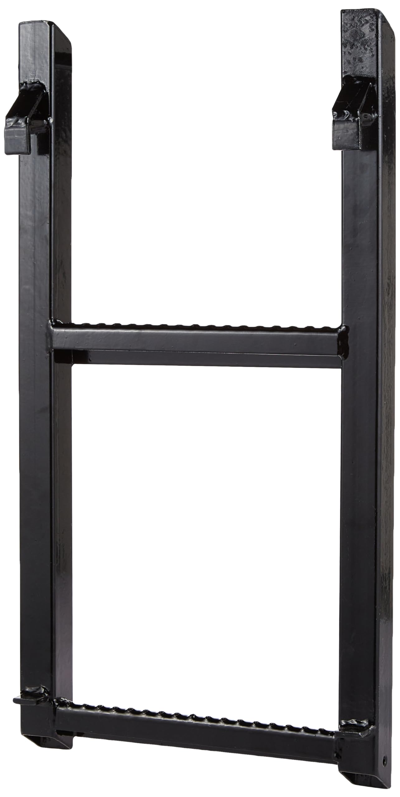 Buyers Products 2-Rung RS2 Retractable Truck Step, 17.38 x 30.25 Inch, Non-Slip Treads, 14 Inch Bolt Center, 400 lb Capacity, Stainless Steel or Black/White/Yellow Powder-Coated Finish, Easy Install