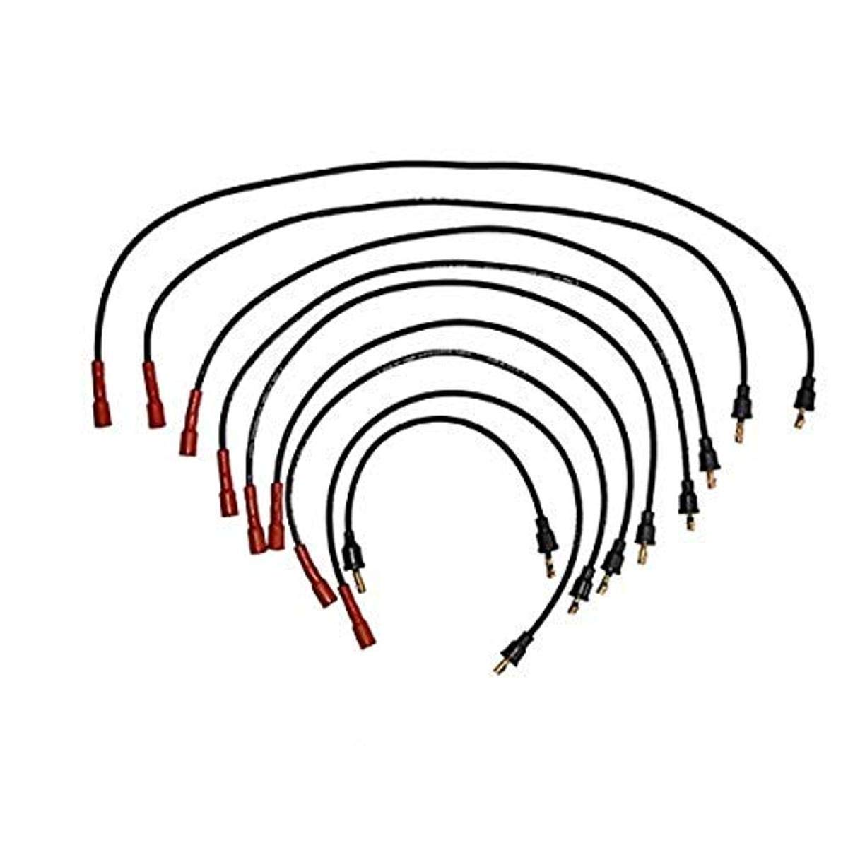 Omix-Ada 17245.13 | Omix Ignition Spark Plug Wire Kit | OE Reference: 83300090 | Fits 1972-1985 Jeep CJ / SJ 5.0L / 5.2L / 5.9L