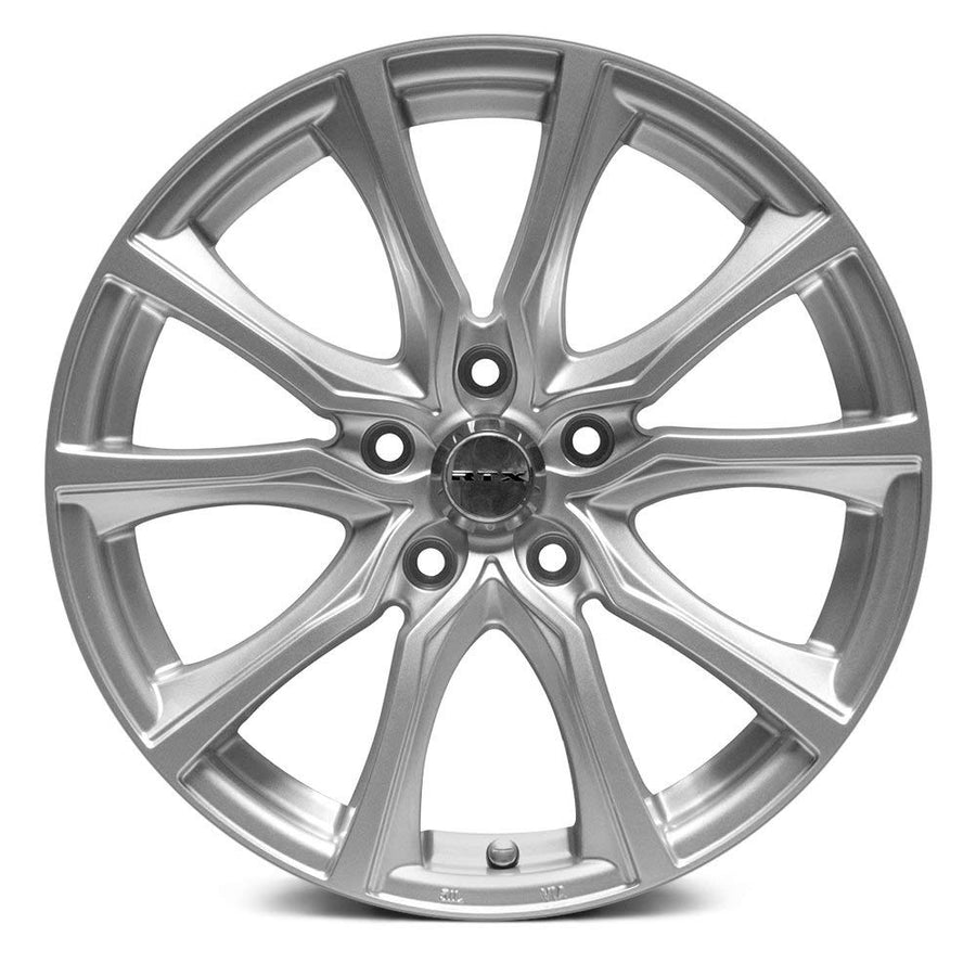 Contour RTX Custom Wheel - 18x8, 42 Offset, 5x114.3 Bolt Pattern, 56.1mm Hub - Silver Rim