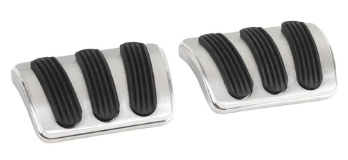 Brake/Clutch Pedal Pad Lokar BAG-6146 with Billet Finish