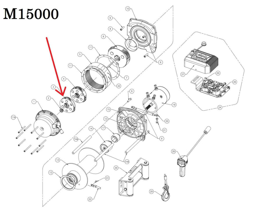 61739 WARN Carrier (PH) ASSEMBLYSTAGE 1
