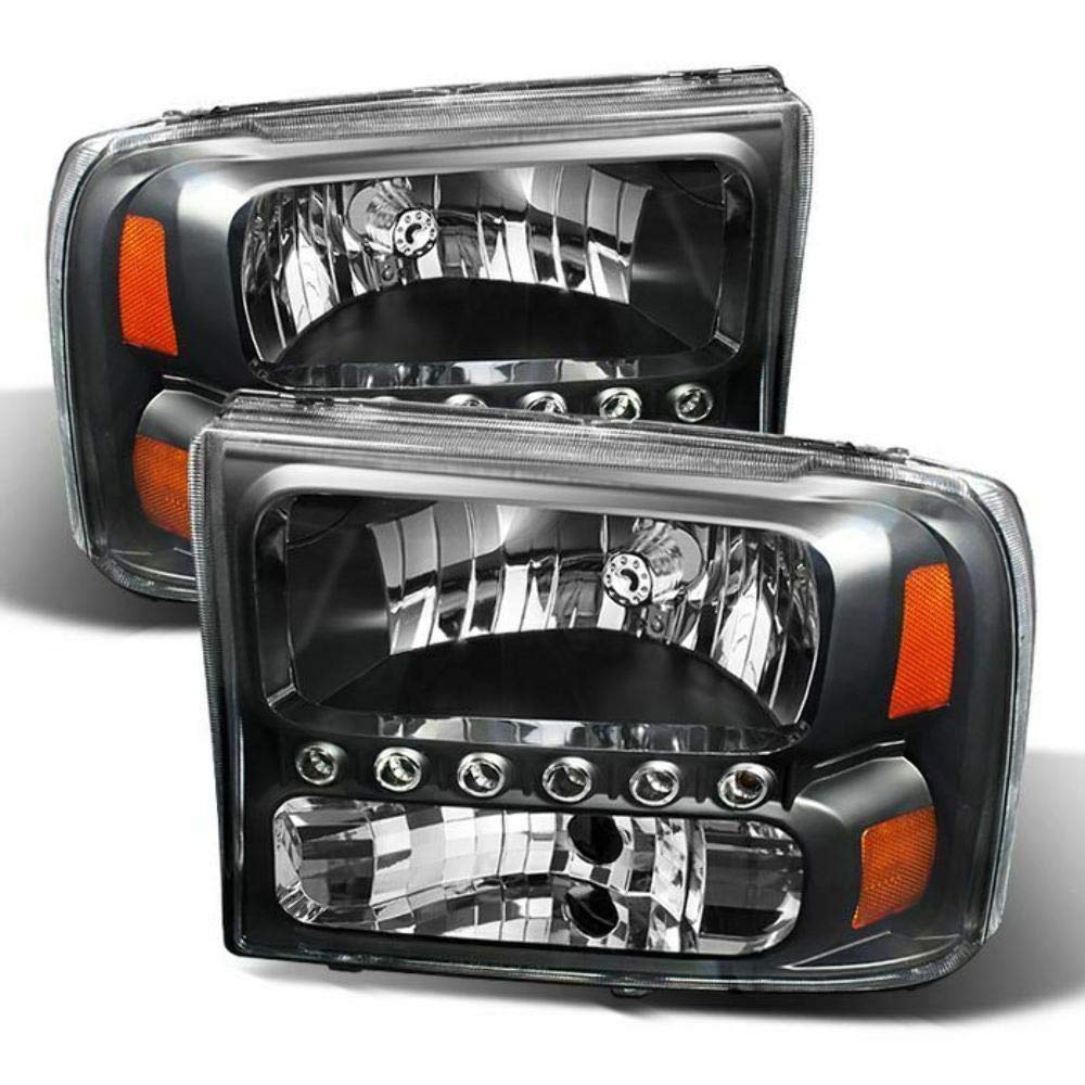 Headlights Spyder Automotive 9026164 fits Ford Excursion