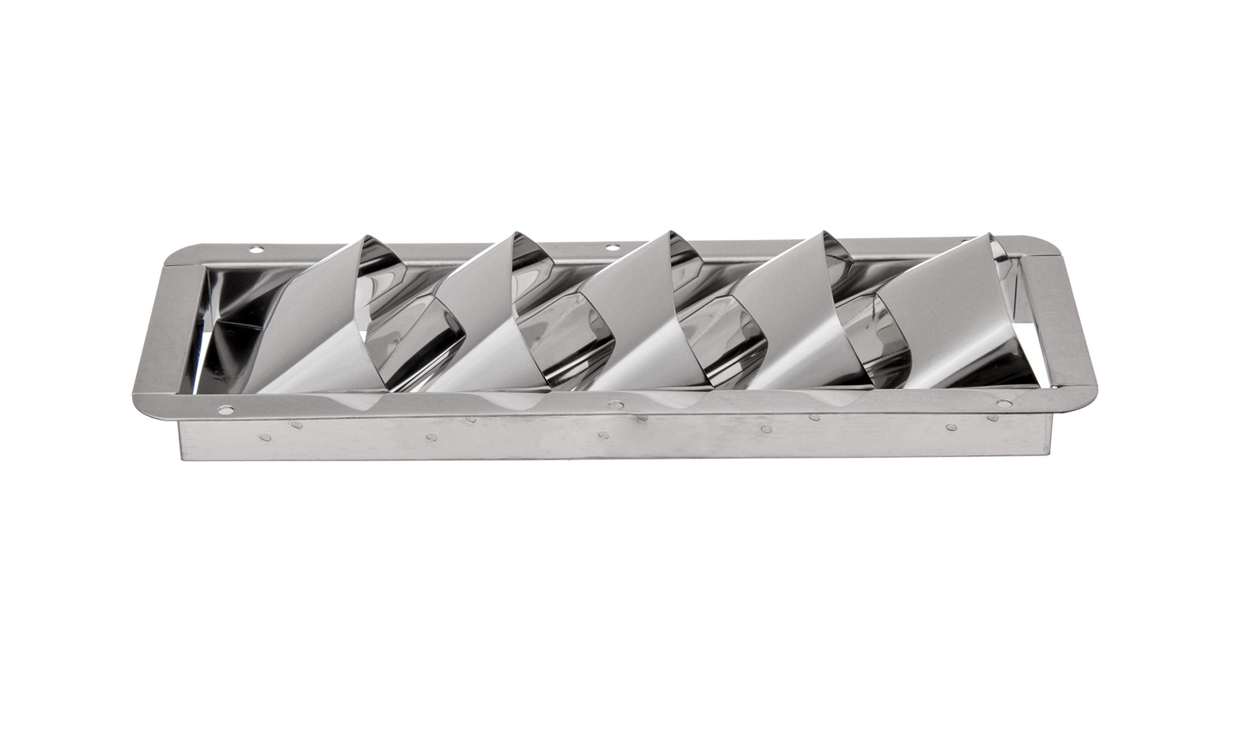 Corrosion-Resistant Stainless Steel Marine Louvered Vent attwood 1488-5, Silver, One Size