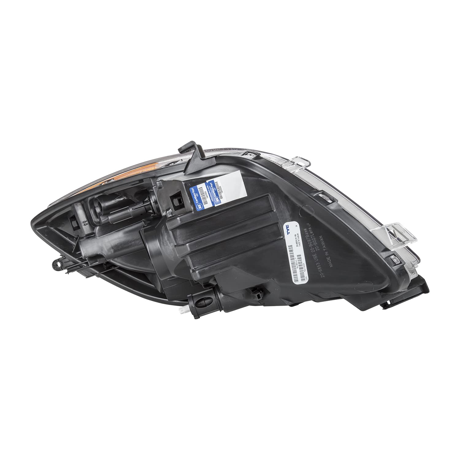 Right TYC Headlight Assembly Compatible with 2007-2008 Toyota Yaris