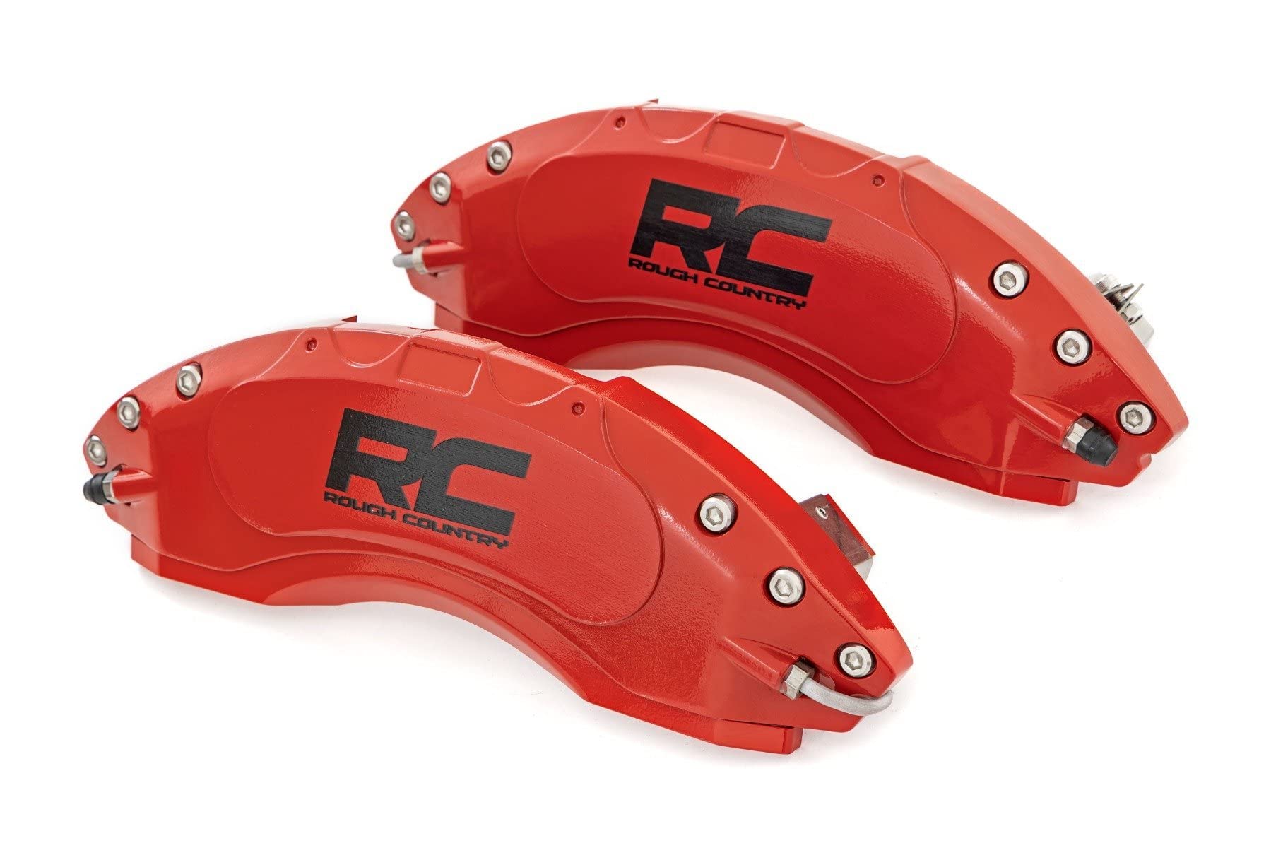 Rough Country Brake Covers Caliper for 18-24 Jeep Wrangler JL - 71142A