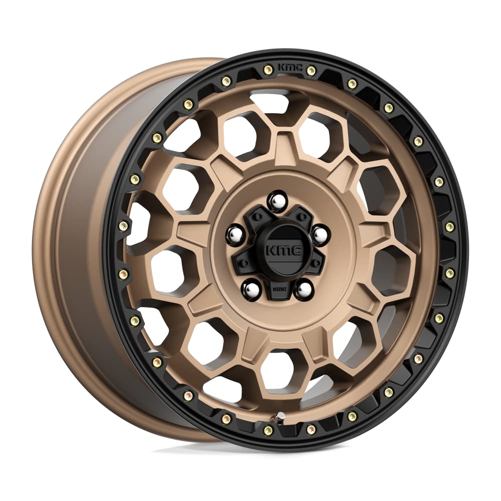 TREK KMC 17X8 5X4.55.88 35mm MATTE BRONZE WITH BLACK LIP - KM54578012635