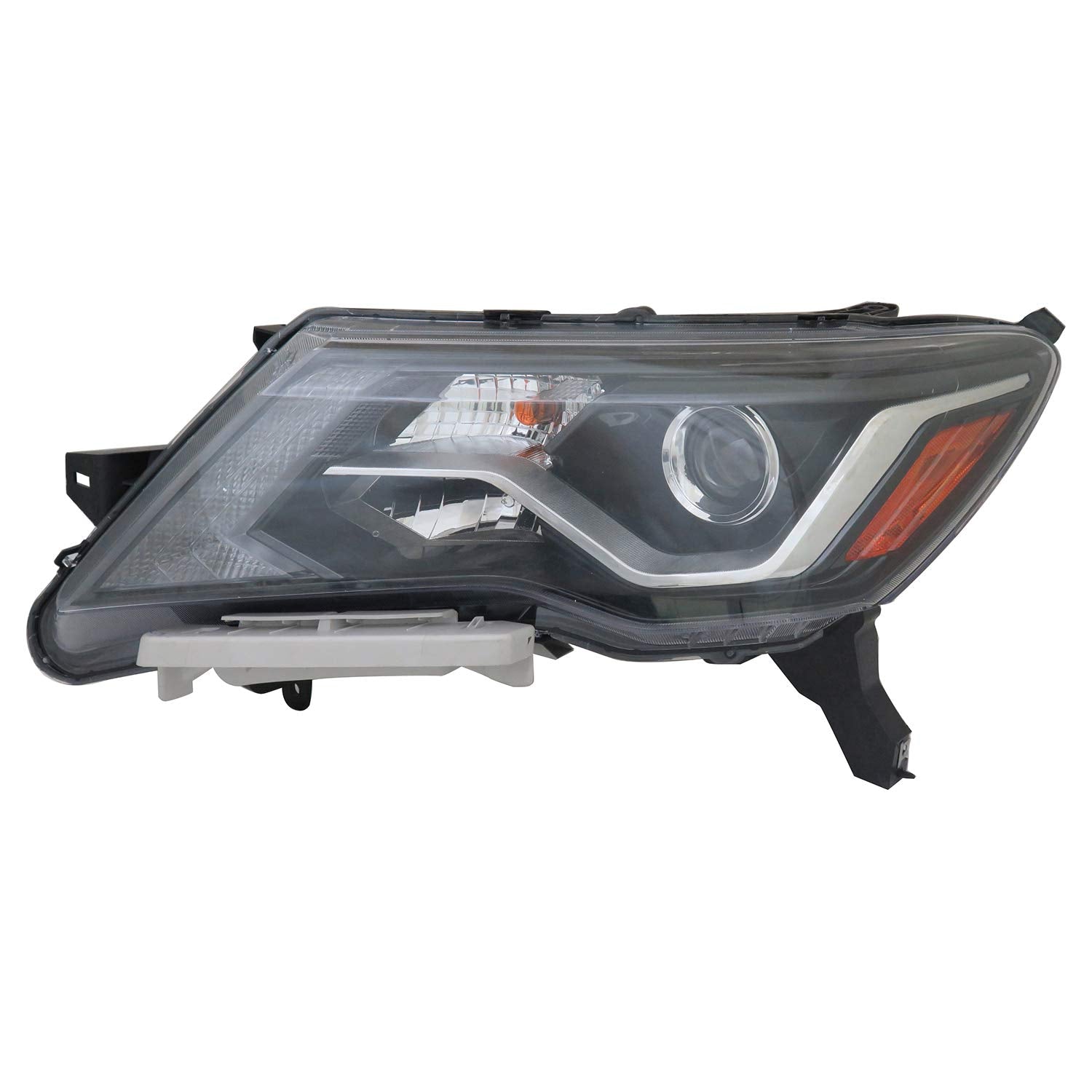 Left TYC Headlight Assembly Compatible with 2017-2019 Nissan Pathfinder