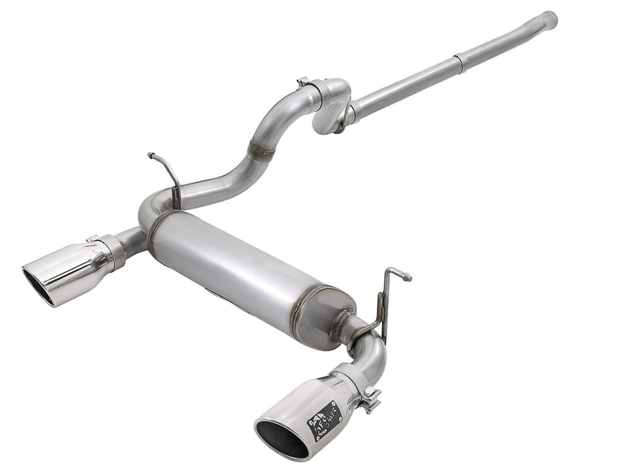Rebel Series aFe Power 49-48076-P Performance Cat-Back Exhaust System