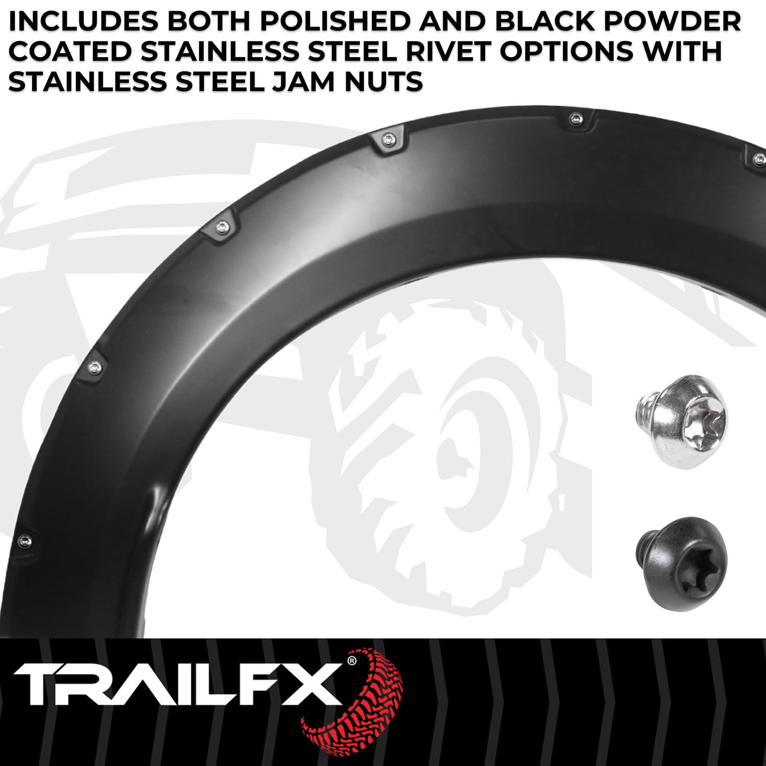 Pocket Style Trailfx Flare Smooth Set Of 4