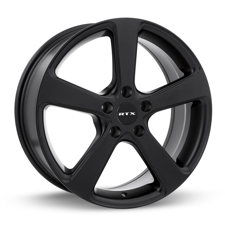 MULTI RTX Custom Wheel - 17x7, 42 Offset, 5x114.3 Bolt Pattern, 73.1mm Hub - Satin Black Rim
