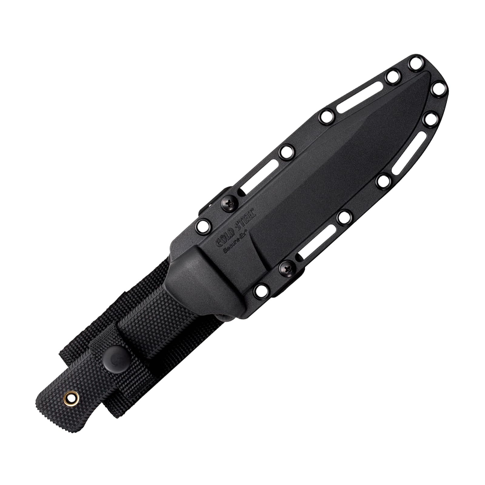 6" COLD STEEL SRK CPM 3V Clip Point Razor-Sharp Blade 4.75" Durable Kray-Ex Handle Tactical Fixed Blade Knife w/Secure-Ex Sheath
