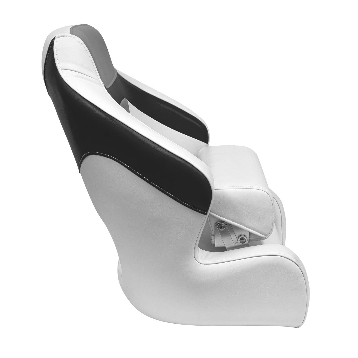 Wise BAJA XL 3338-1782 Bucket Seat with Flip Up Bolster, Brite White/Marble Grey/Black