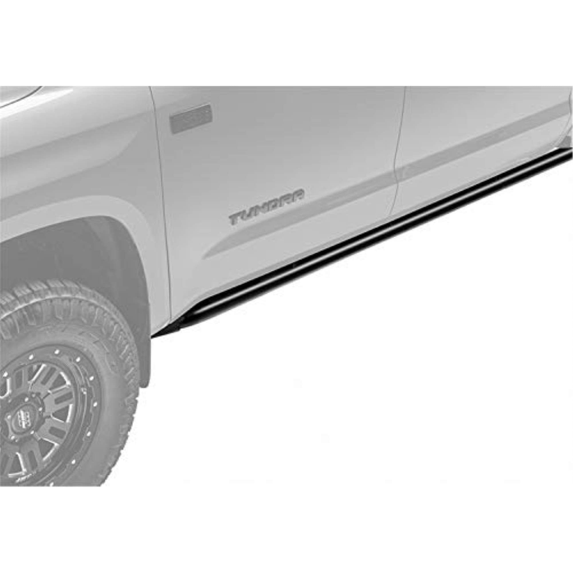 RKR Rails for RAM | RealTruck Cab Length, Tubular Steel, Textured Black | D204RKRCC | Fits 2019-2023 RAM 2500/3500 (New Body Style) Crew Cab, SRW/DRW Gas/Diesel