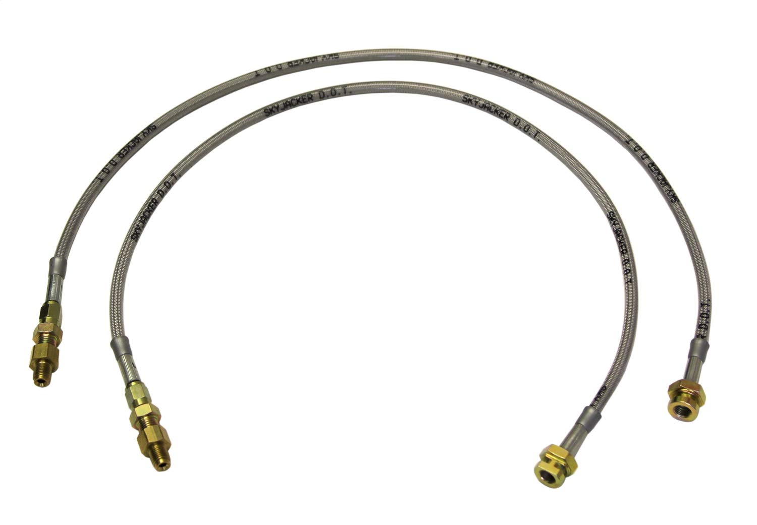6"- 8" Skyjacker (FBL13) Stainless Steel Brake Line - Pair
