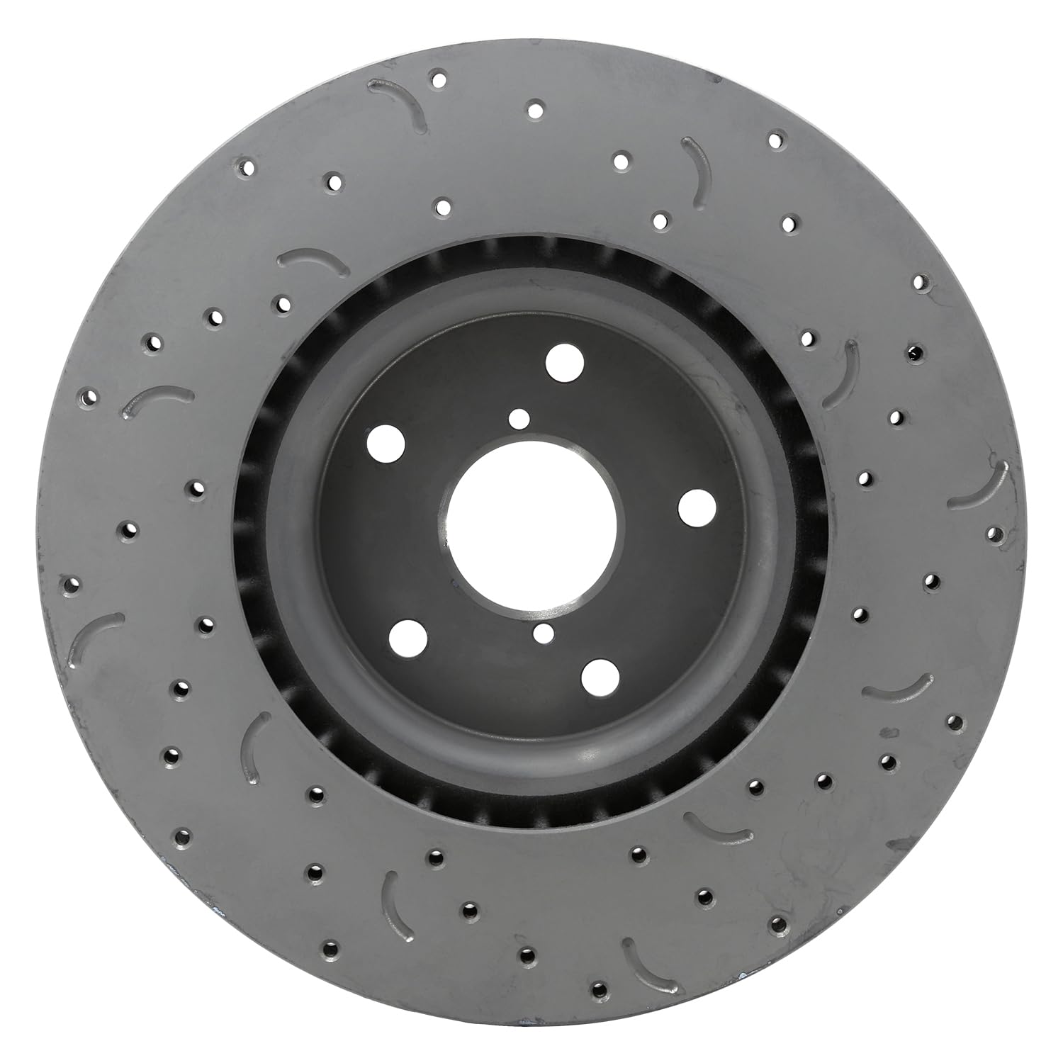 Hawk Performance Cross-Drilled and Slotted HTC4914 Talon Rotors