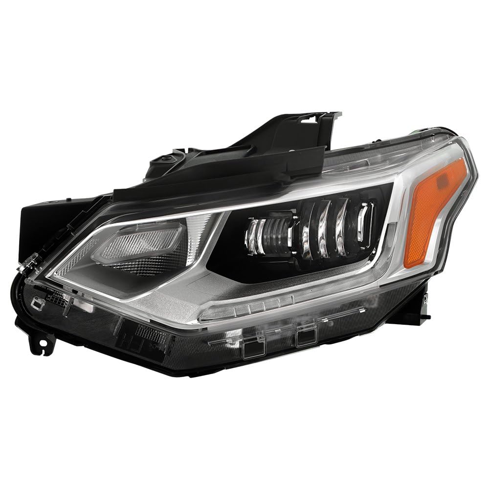 Chevy Traverse 18-21 Full LED (Signal/Side Marker Halogen) Headlight - OE Left Spyder (POE)
