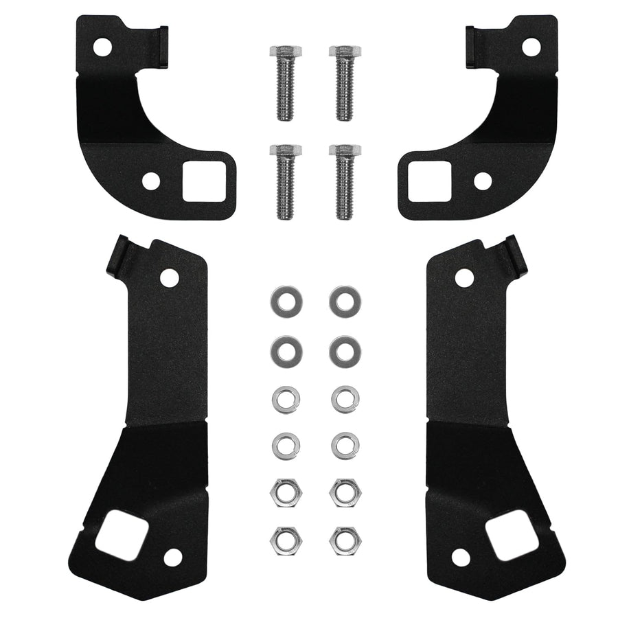 Brake Line Relocation Brackets RSO Suspension 0-4.5 inch Lift Kits Compatible with 2007-2018 Wrangler JK/JKU 2 or 4 Door