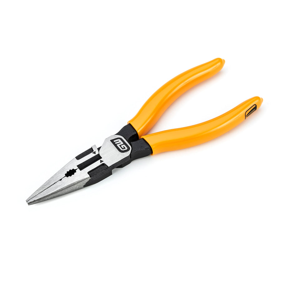6 Inch GEARWRENCH Dipped Handle Long Nose Plier - 82176-06