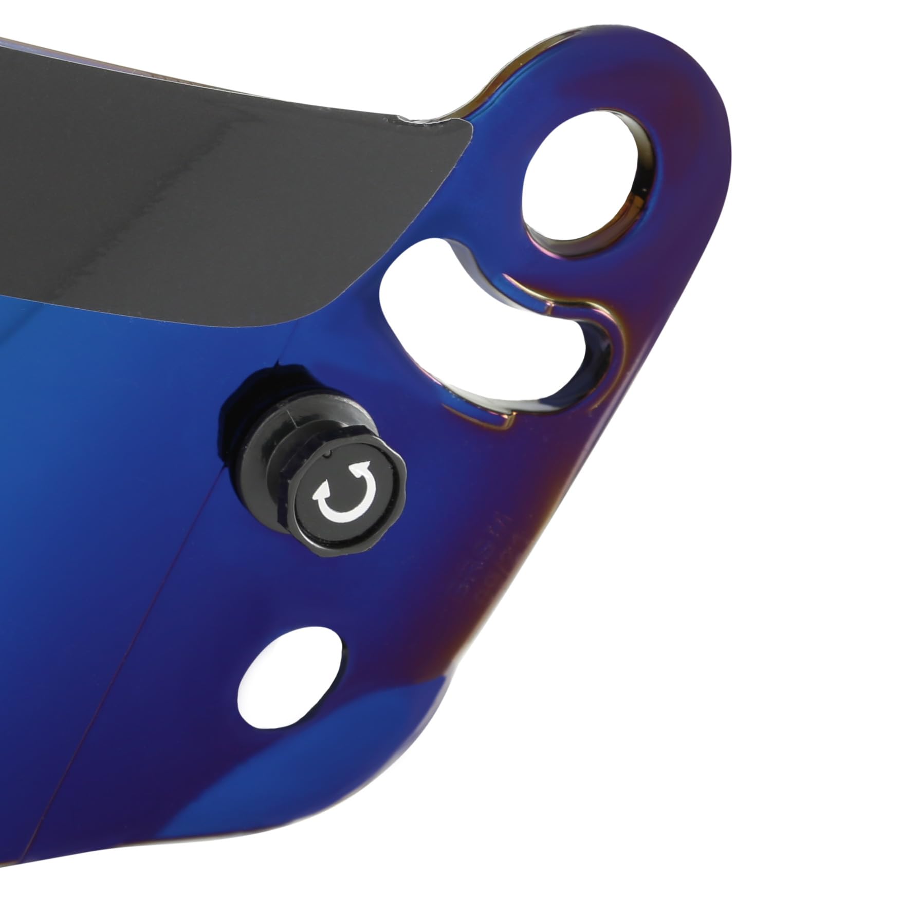 RaceQuip Helmet Shield Blue Iridium 204007RQP Pro 15/Pro Series Helmets