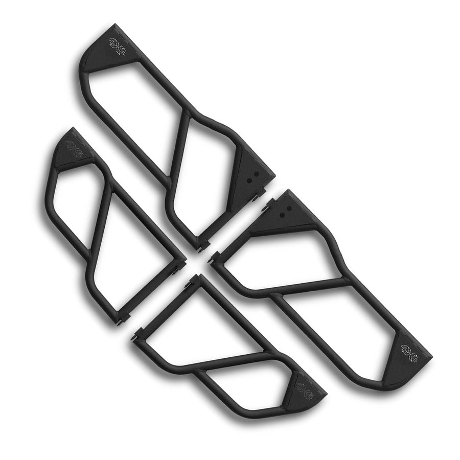 Razor EZ4X4 4-Door Aluminum Half Tube Doors for JLU Wrangler & JT Gladiator 2018-2023 Patent Pending