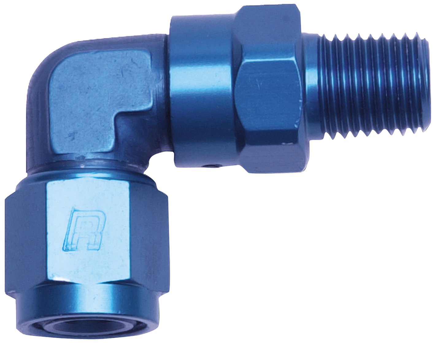 Female Russell to Male Swivel NPT Fitting 614018