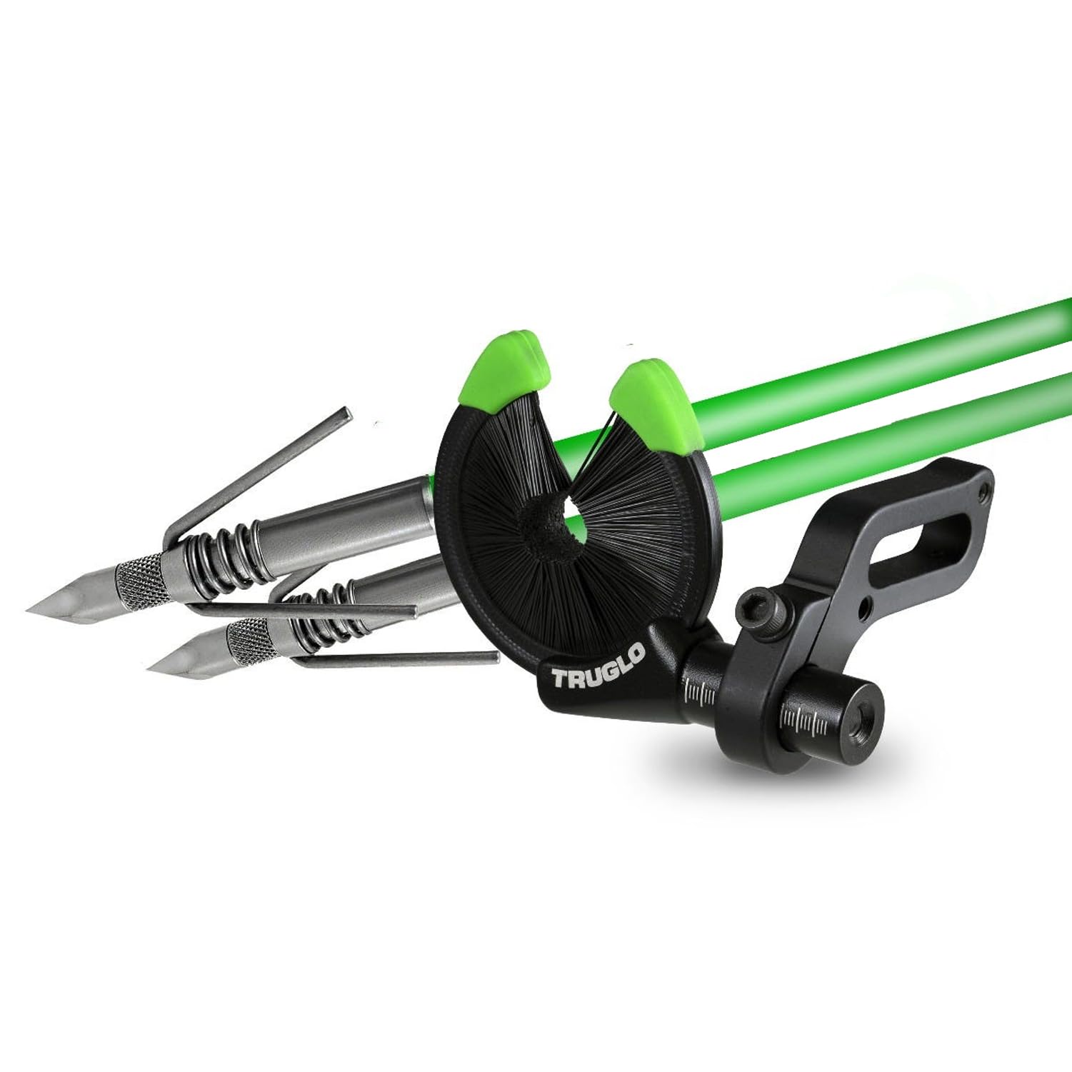 TRUGLO Easy to Use Ez Rest Superior Hunting Versatile Durable Bowfishing Kit | Ez Rest Arrow Rest and 2 Spring Fisher Arrows Included