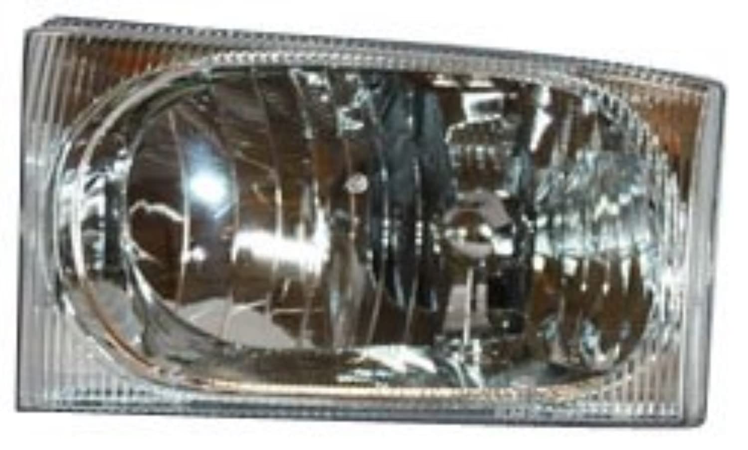 Left TYC Headlight Assembly Compatible with 2002-2004 Ford F- Series Pickup (Hvy Dty)