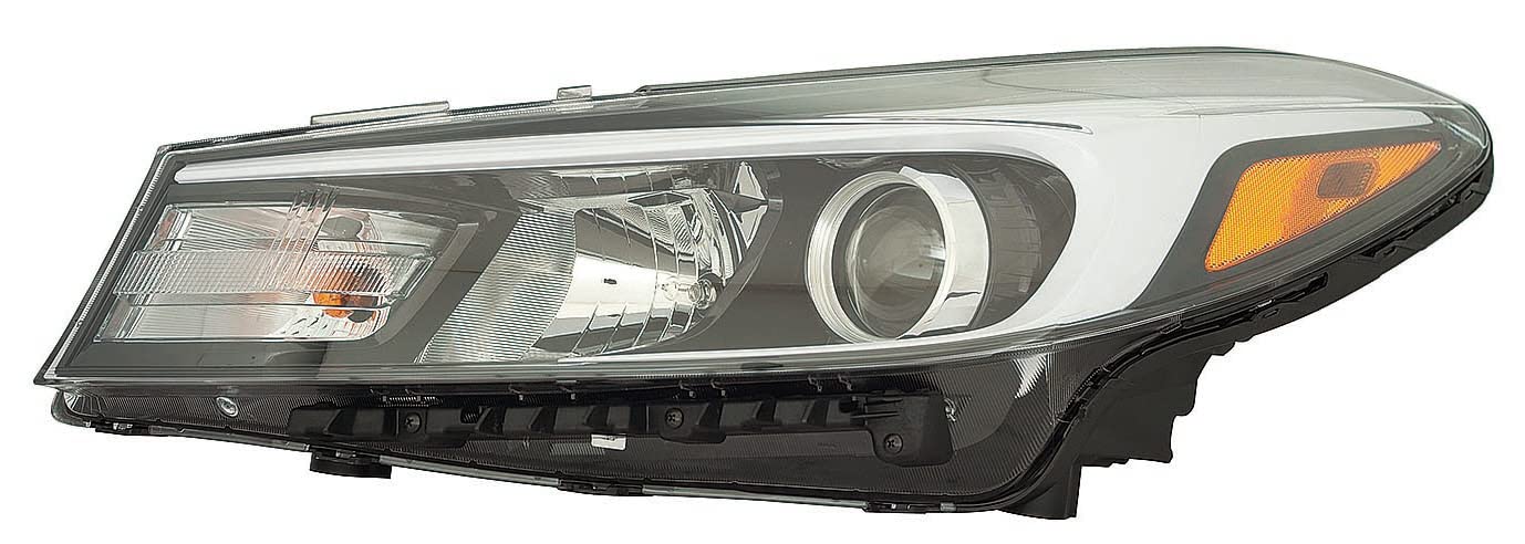 Kia Forte5 17-18 ACK Halogen Headlight without LED Position EX Korea Built Driver Side | DOT Certified 92101 A7700 | KI2502205